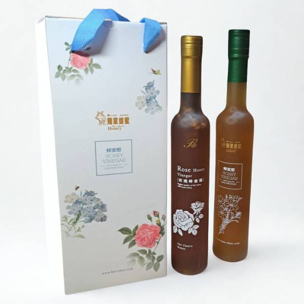 《陳釀蜂蜜醋＋玫瑰蜂蜜醋》雙拼禮盒