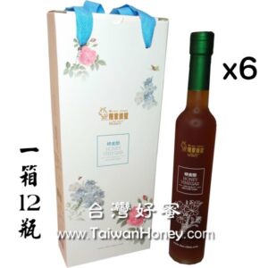 陳釀蜂蜜醋 雙瓶禮盒 6 組(一箱優惠價)