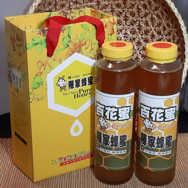 百花蜜 花開富貴 雙瓶伴手禮盒