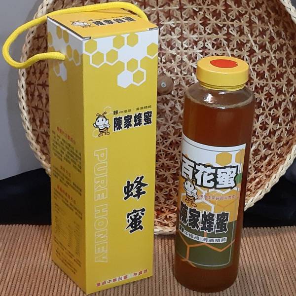 陳家蜂蜜 百花蜜玻璃瓶