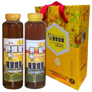 ee3f90cbf4fc452e10ccd5880492784e.jpg 《特級野蜂蜜+冬蜜》花開富貴 雙拼伴手禮盒